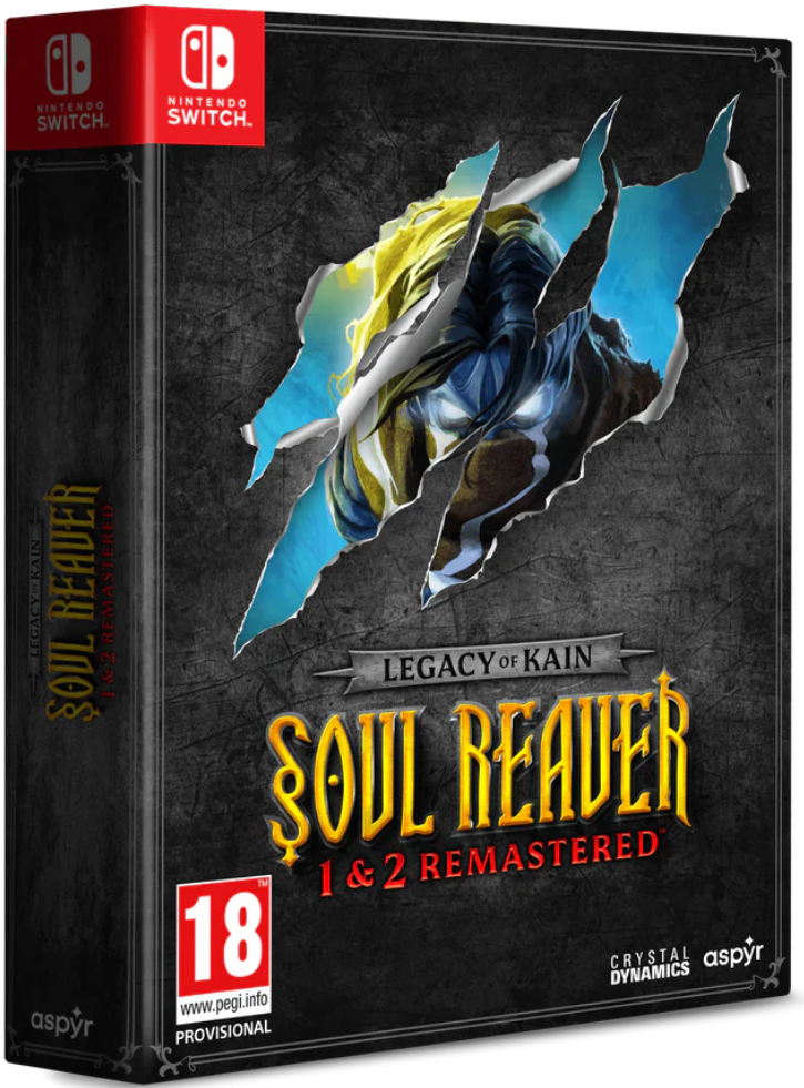 Legacy of Kain: Soul Reaver 1 & 2 Remastered Deluxe Edition - Nintendo Switch