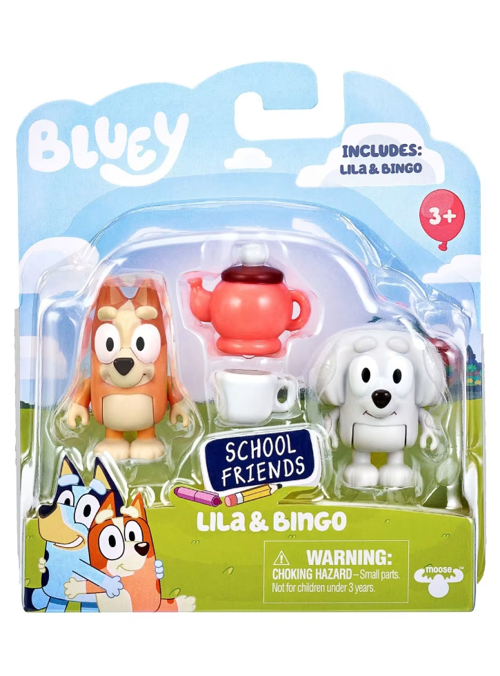 Bluey School Friends Lila & Bingo 2 Pack (BLY87000)