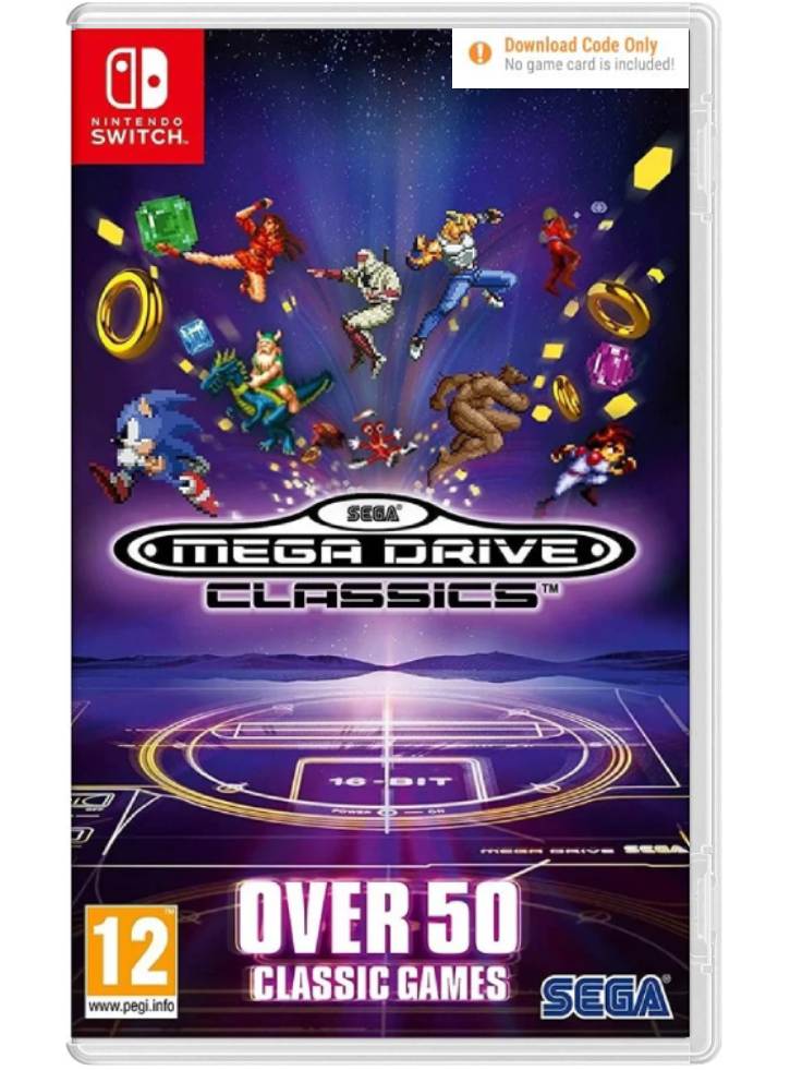 Sega Mega Drive Classics (Code in Box) - Nintendo Switch