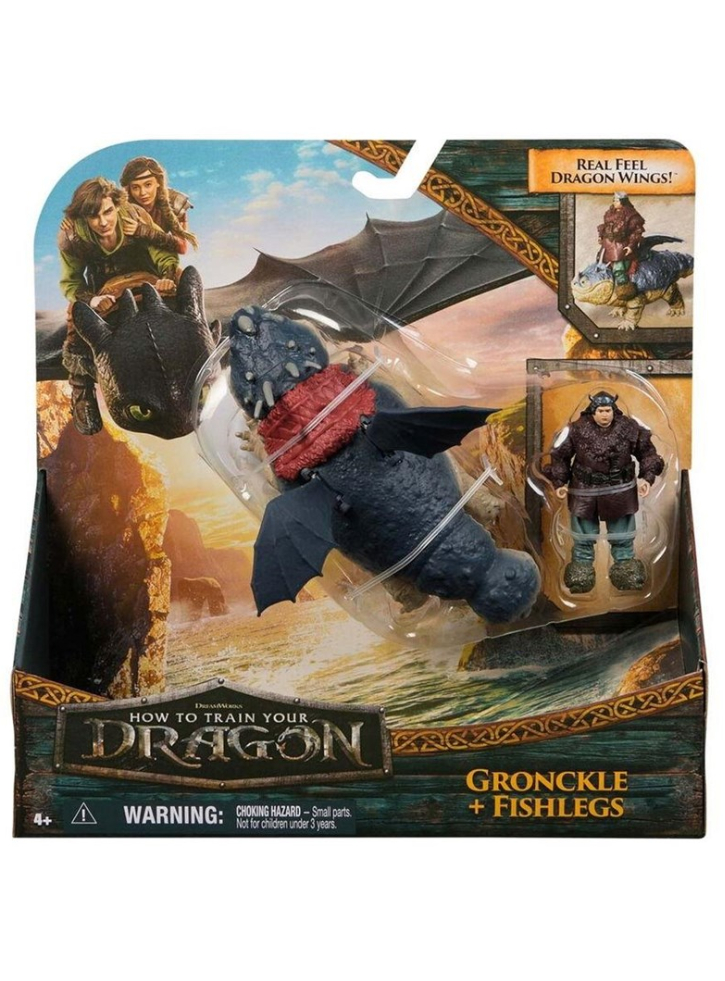 Dragons Movie Viking & Dragon Gronckle&Fishlegs (6074006)