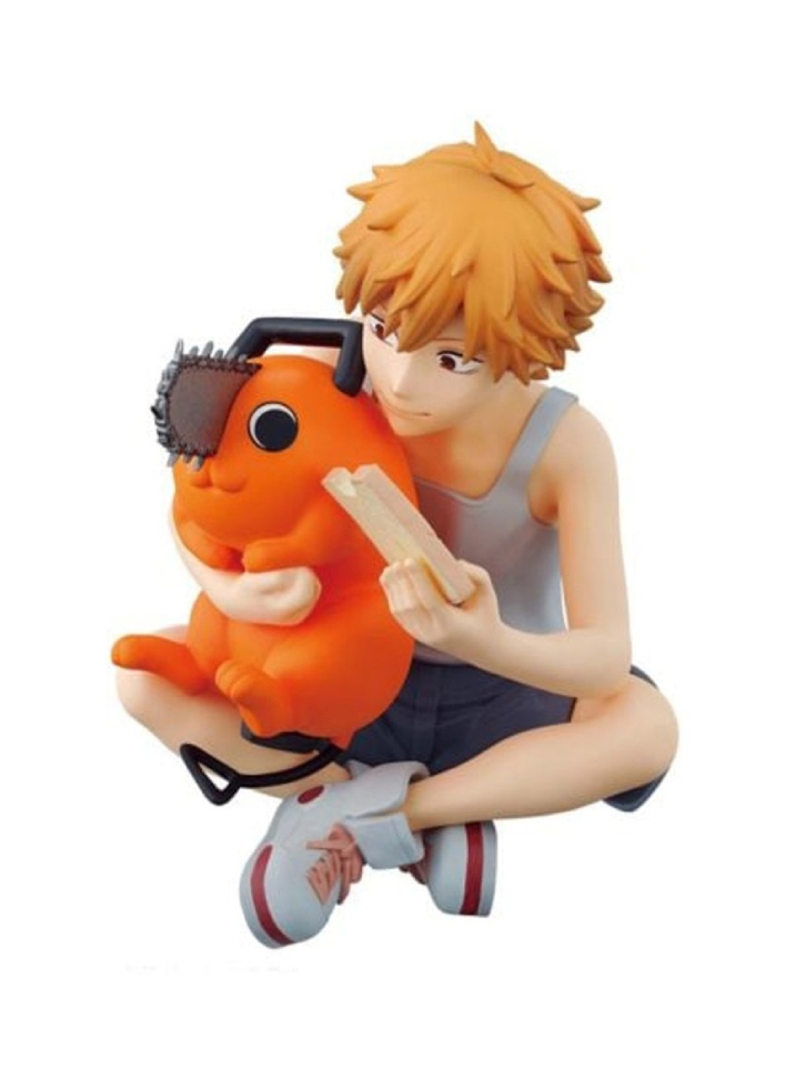 Banpresto Chainsaw Man Break Time Collection Denji & Pochita 7cm (89929)
