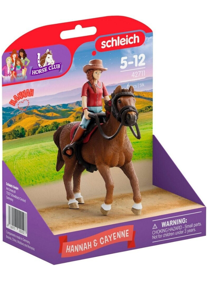Schleich Horse Club Hannah & Cayenne (42711)