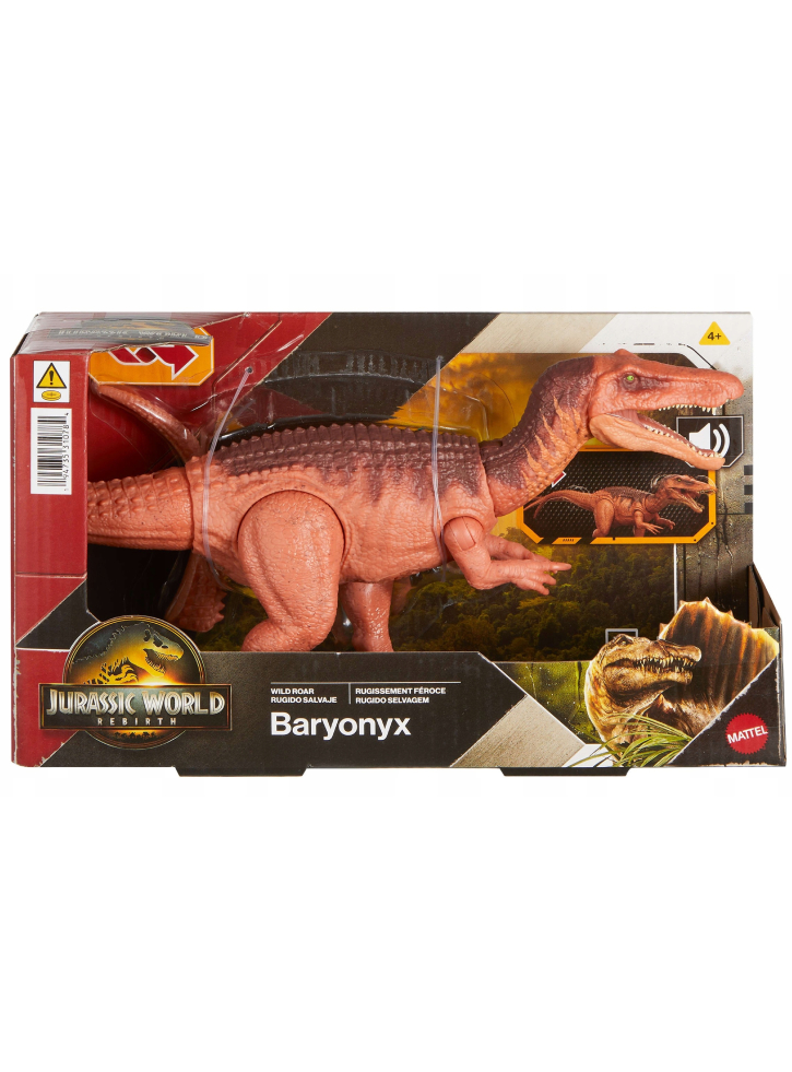Jurassic World Movie Line Rebirth Jurassic World Wild Roar Baryonyx (JGC79)