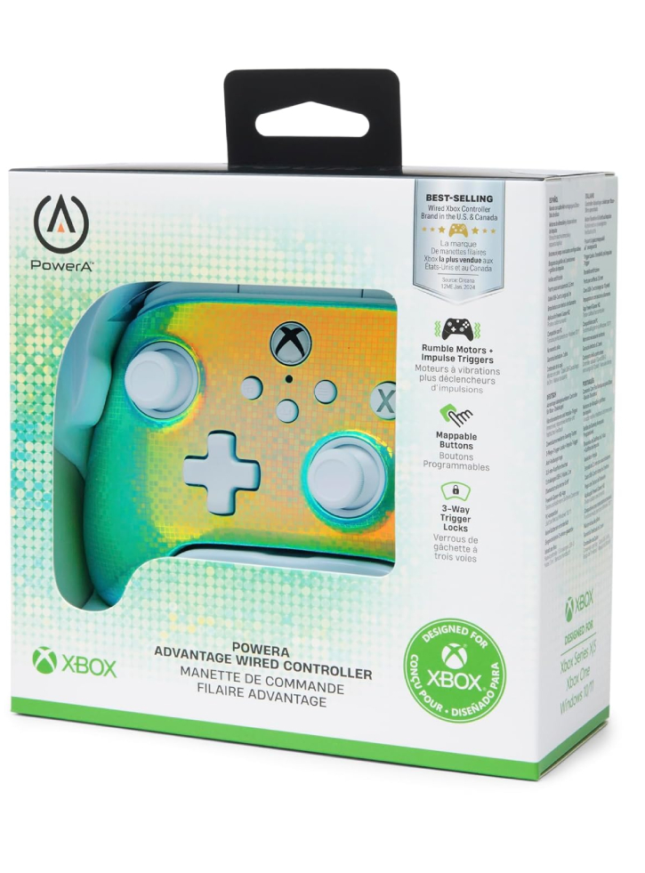PowerA Advantage Wired Controller Disco Ball - Xbox Series X