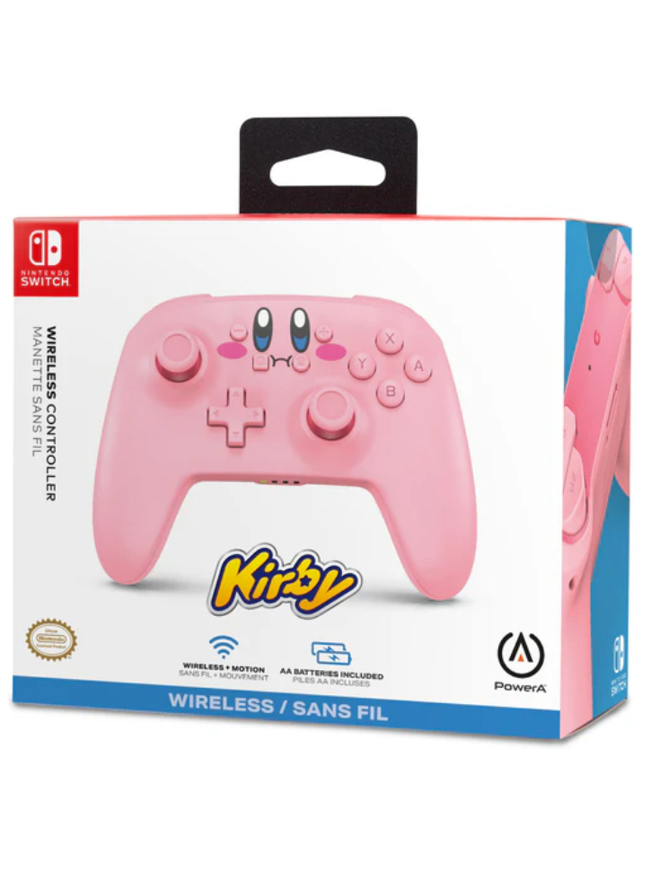 PowerA Wireless Controller Kirby Mouthful - Nintendo Switch
