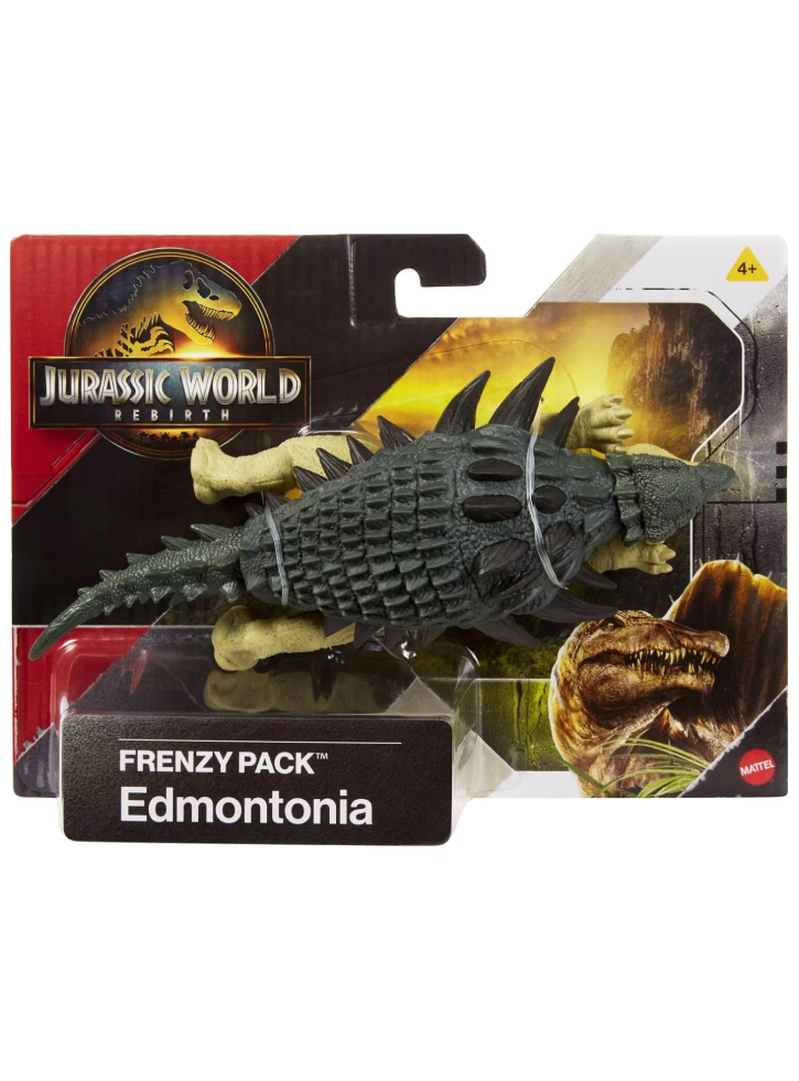 Mattel Jurassic Worl: Movie Line Rebirth Jurassic World Frenzy Pack Edmonto (JCL50)