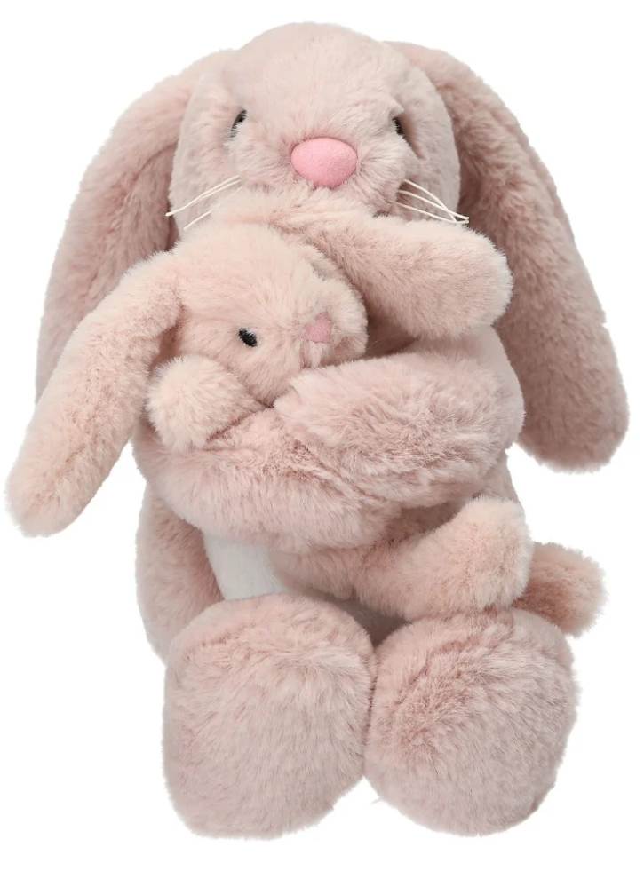 Princess Mimi Plush Bunny Nelly With Baby (0413509)