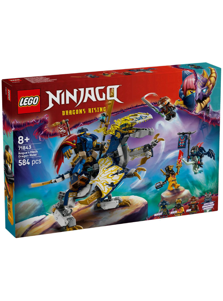 LEGO NINJAGO Rogue's Mech Dragon Rider (71843)