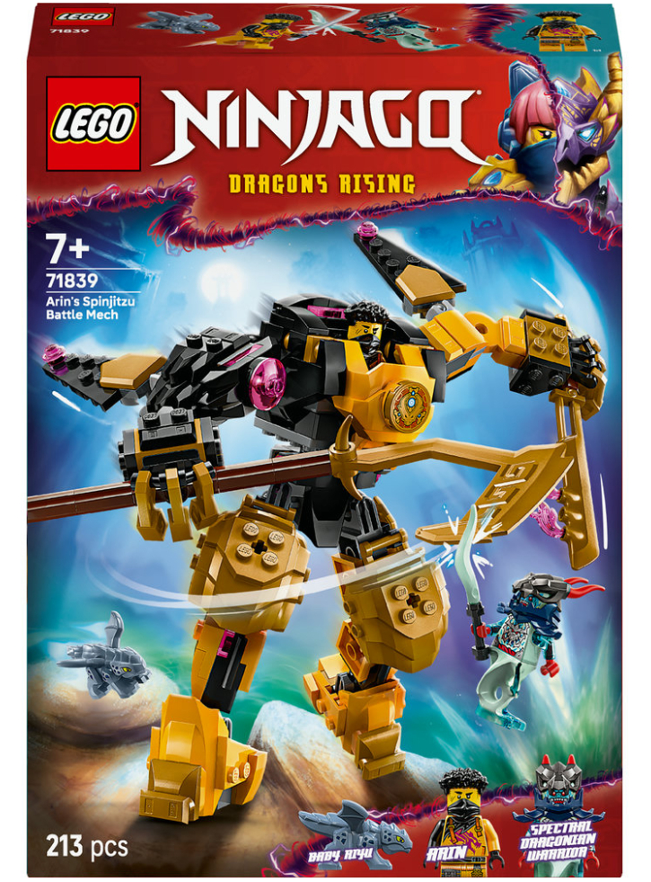 LEGO NINJAGO Arin's Spinjitzu Battle Mech (71839)