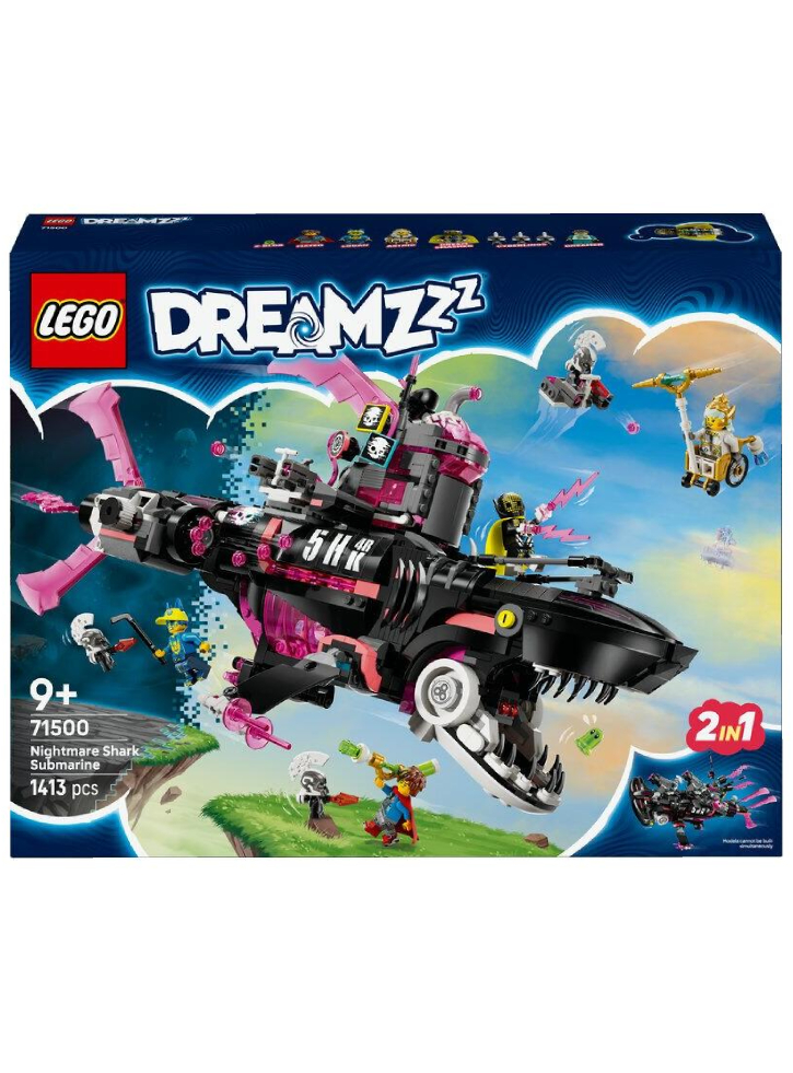 LEGO DREAMZzztm Nightmare Shark Submarine (71500)