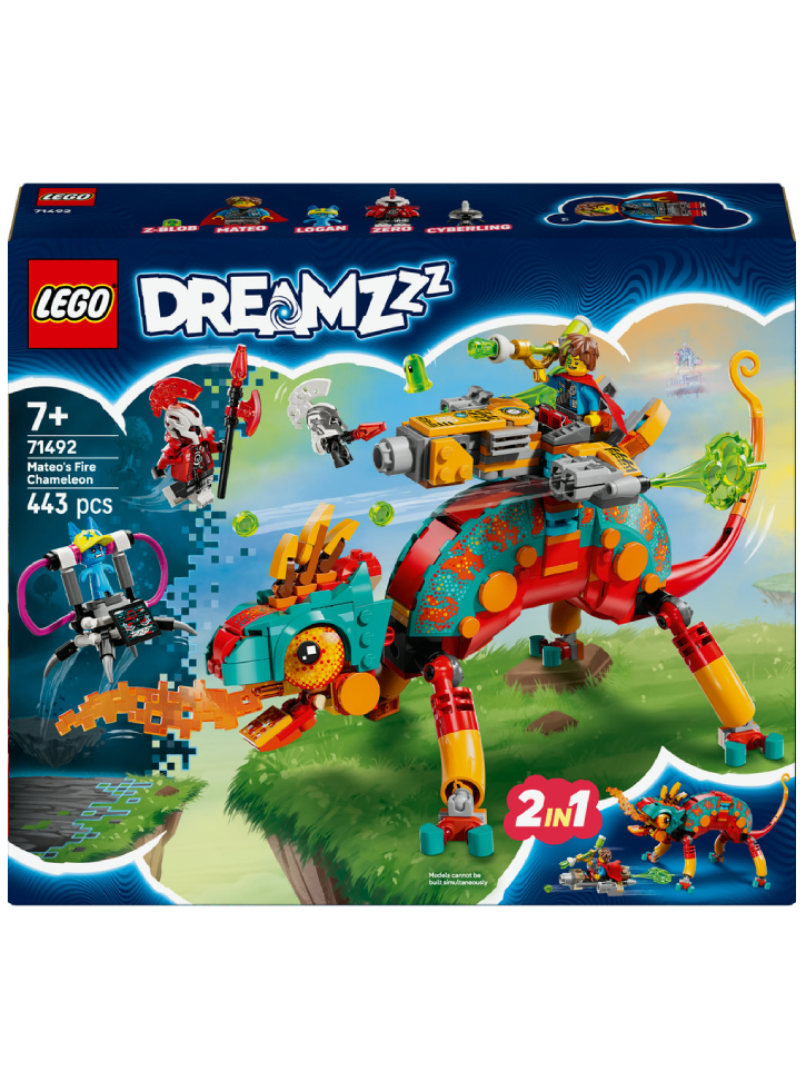 LEGO DREAMZzztm Mateo's Fire Chameleon (71492)