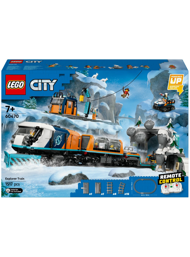 LEGO City Explorers' Arctic Polar Express Train (60470)