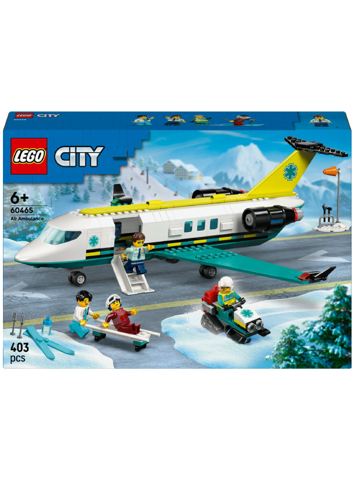 LEGO City Emergency Air Ambulance Plane (60465)