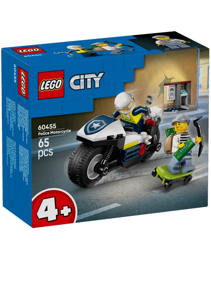 LEGO City Police Motorcycle Chase (60455)