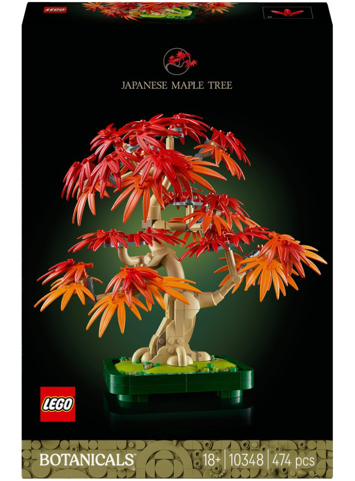 LEGO Botanicals Japanese Red Maple Bonsai Tree (10348)