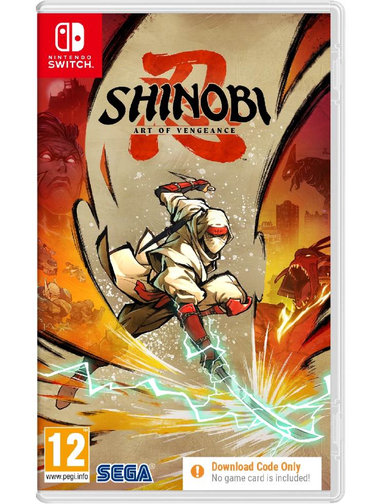 Shinobi Art of Vengeance (Code in a Box) - Nintendo Switch
