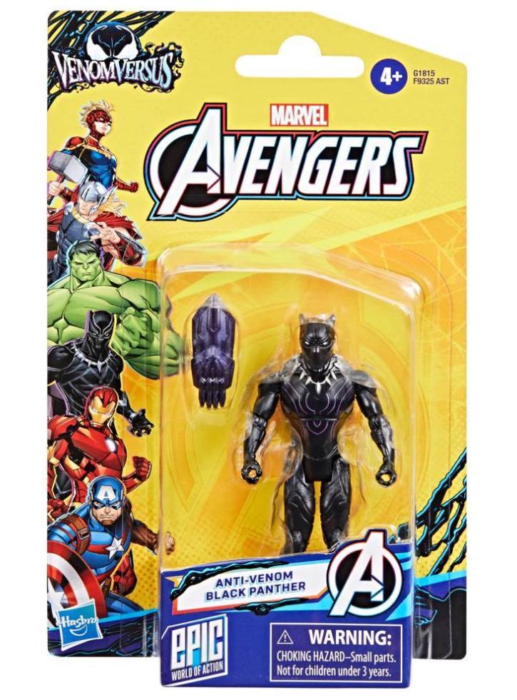 Marvel Avengers Venom Versus Anti-Venom Black Panther Action (G1815)
