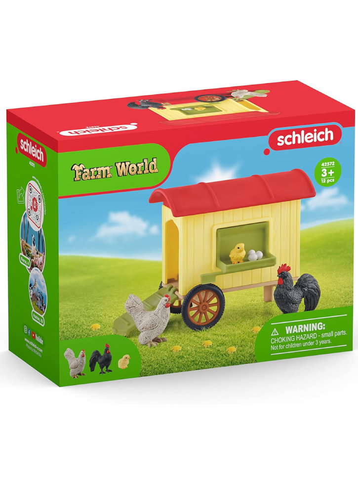 Schleich Farm World Mobile Chicken Coop (42572)