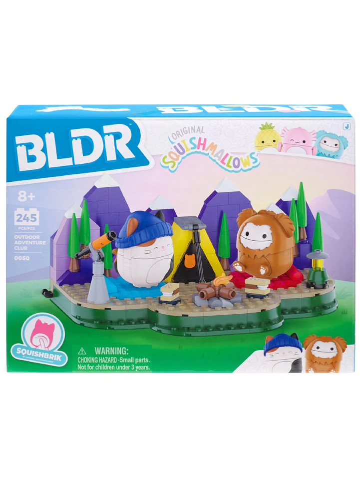BLDR Squishmallows Building Campout with Cam and Benny (2510150)