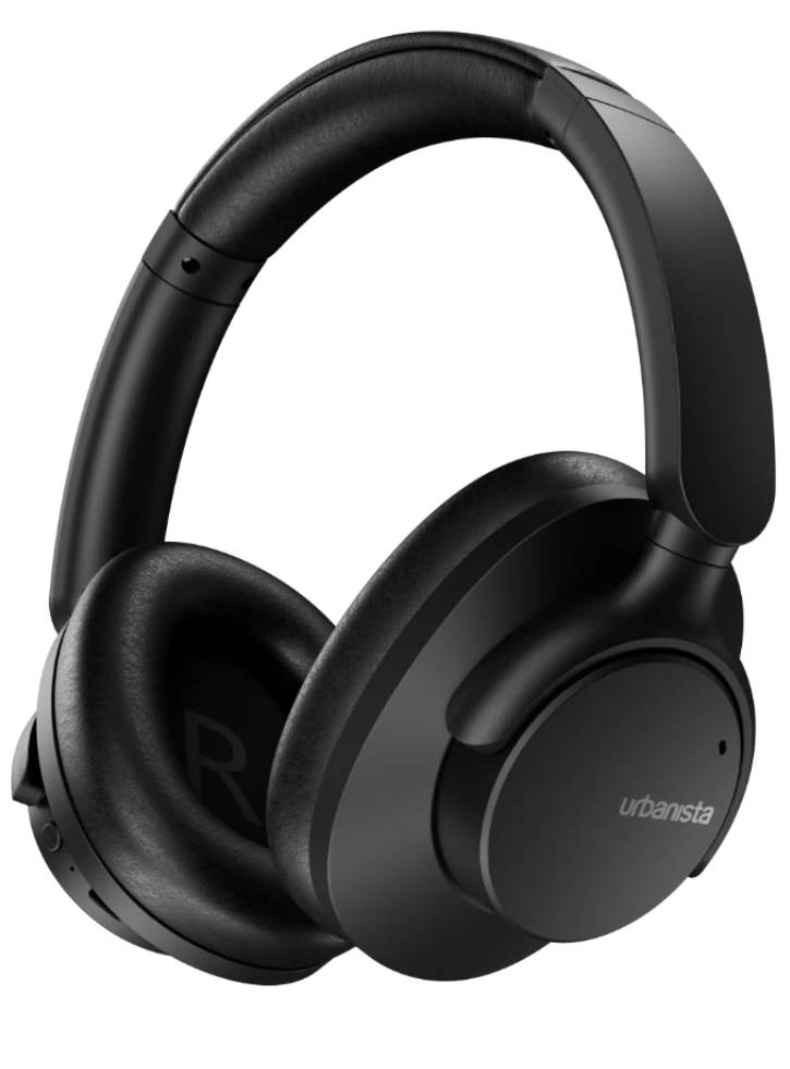 Urbanista Valencia Active Noise Cancelling Over-ear Headphones Black
