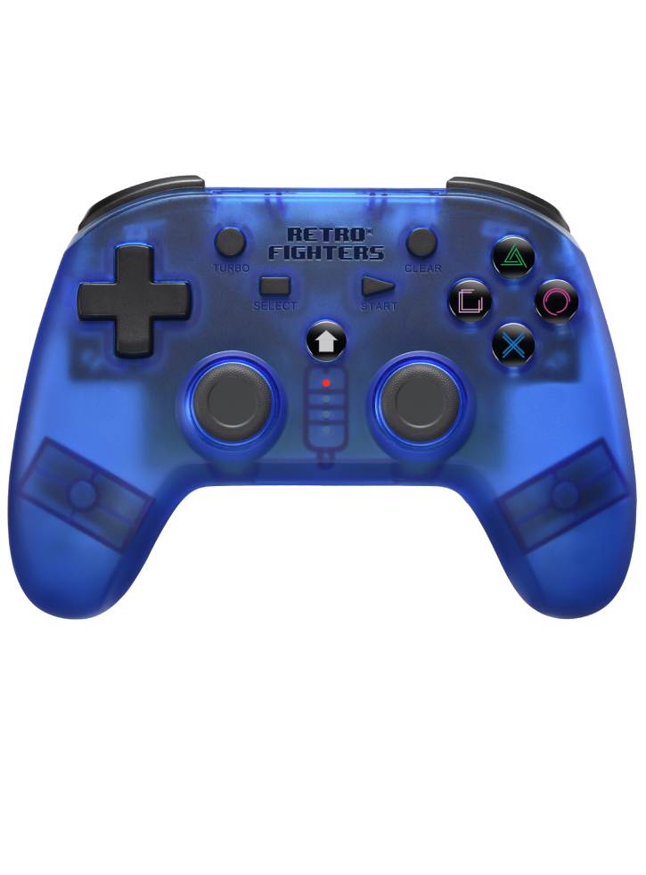 Retro-Fighters PS Defender 2.4G Controller Blue - Nintendo Switch