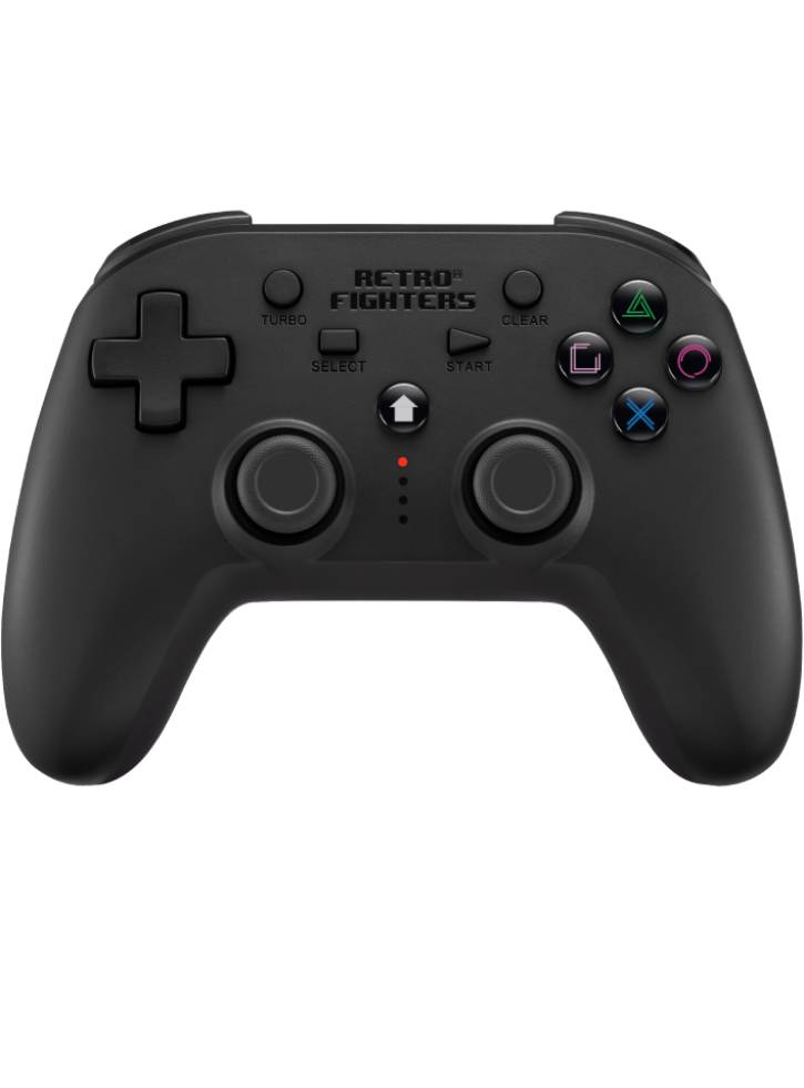 Retro-Fighters PS Defender 2.4G Controller Black - Playstation 4