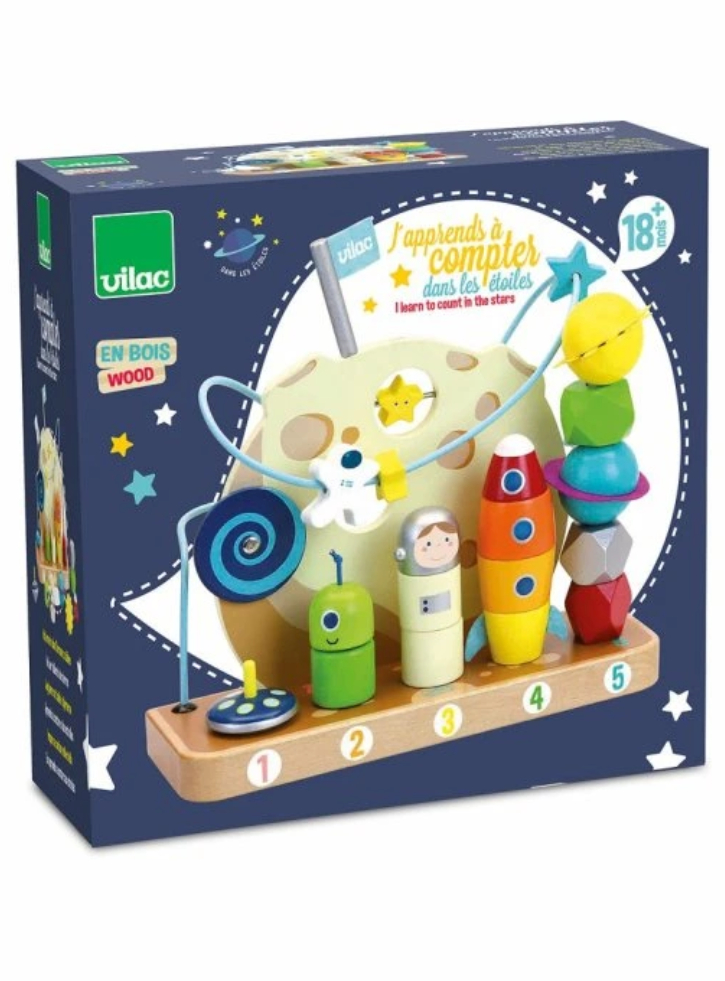 Vilac In the stars Galaxy counting game (2448)