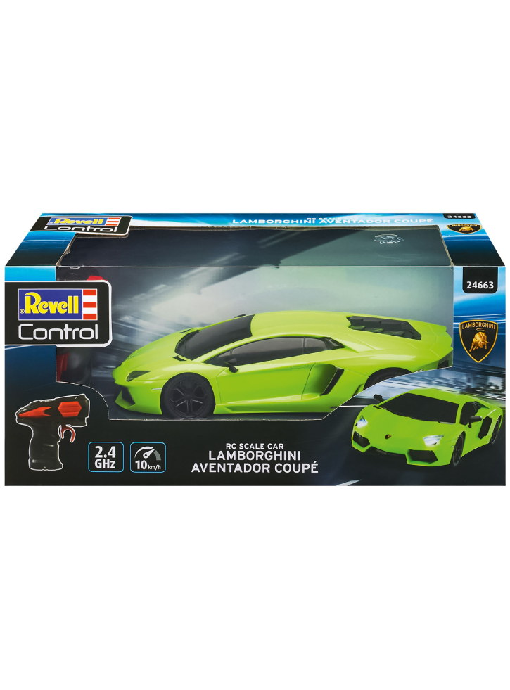 Revell Lamborghini Aventador Coupe 1:24, green (624663)