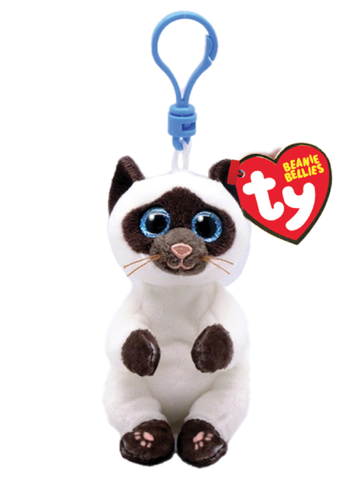 TY Beanie Bellies Siamese Cat 8.5cm (1607-43106)