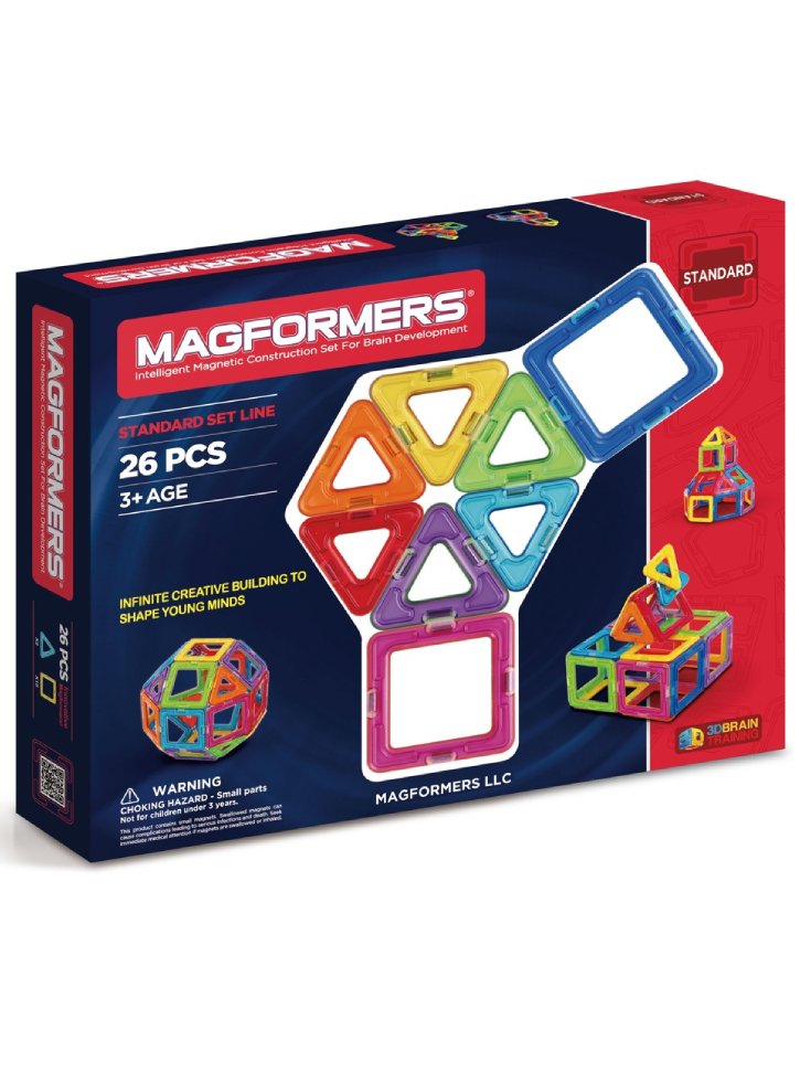 Magformers Rainbow 26 Piece Set (3002-63087)