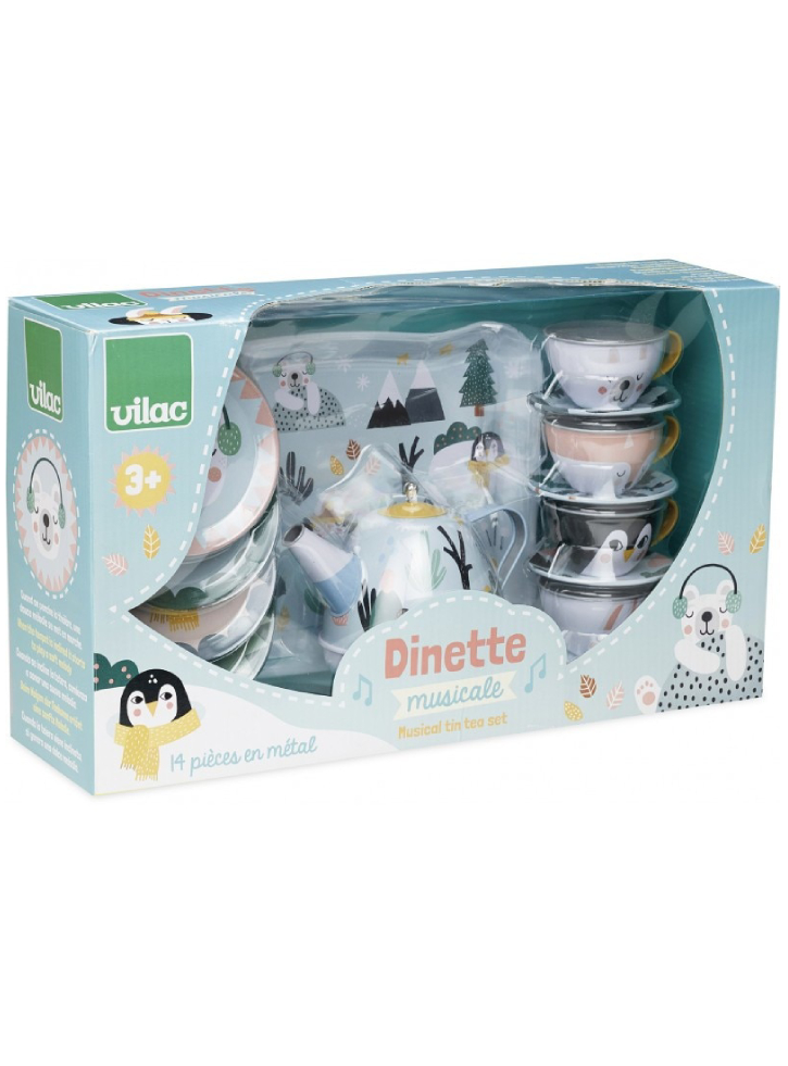 Vilac Ice musical tea set (8504)