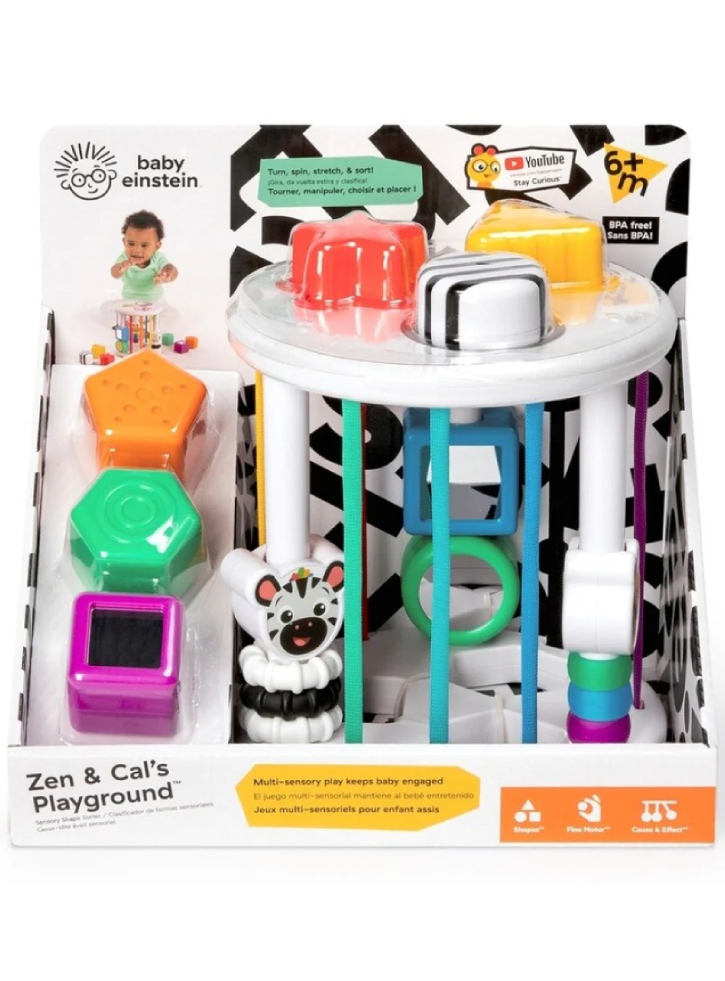 Baby Einstein Zen & Cal's Playgroundtm Sensory Shape Sorter (BE-12493)