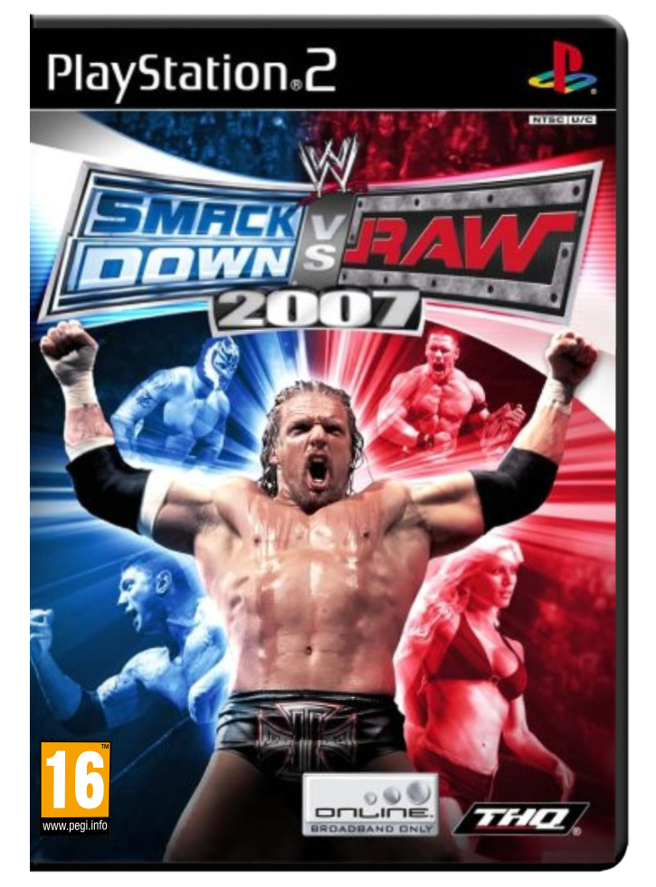 WWE SmackDown! vs. RAW 2007 + WWE New Years Revolution - PS2