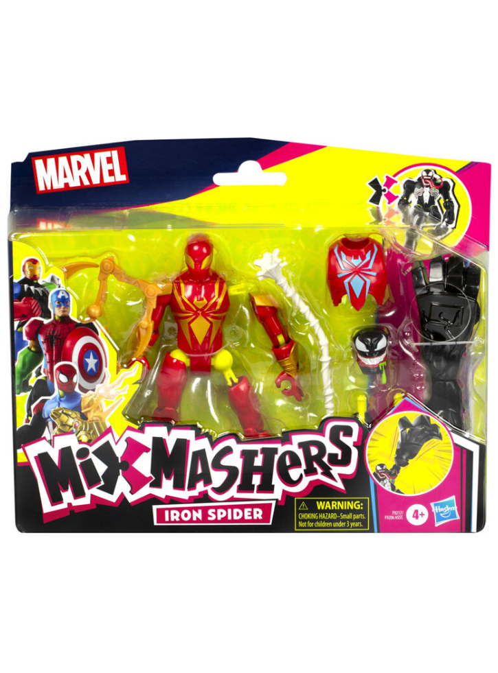 Hasbro Spider-Man Mixmashers Iron Spider Deluxe (F9217)