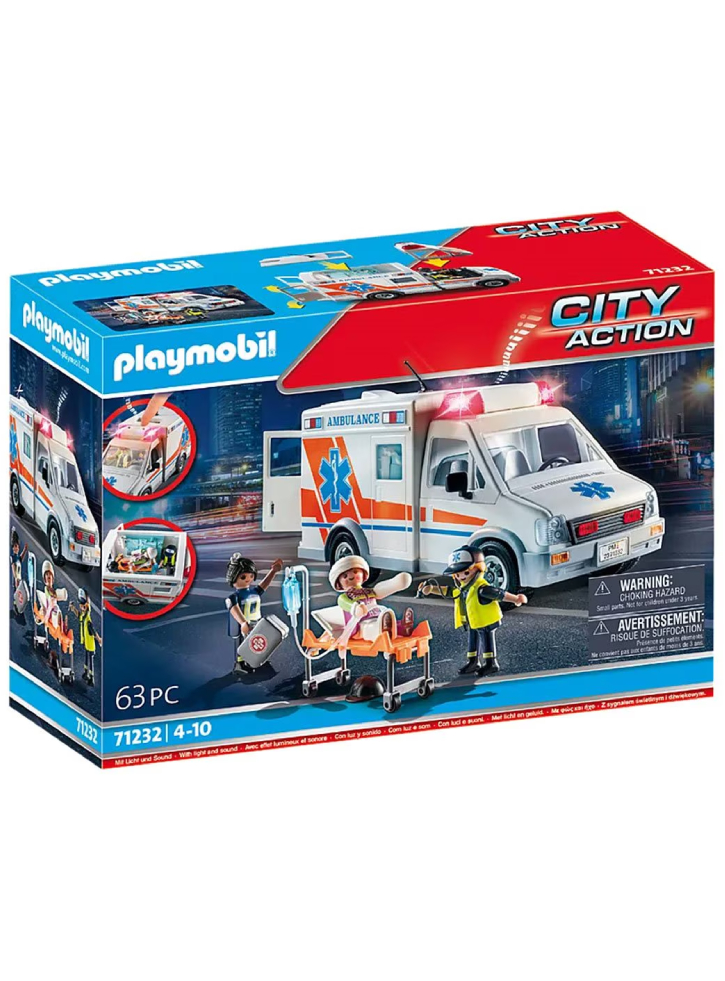 Playmobil Action Heroes Ambulance (71232)