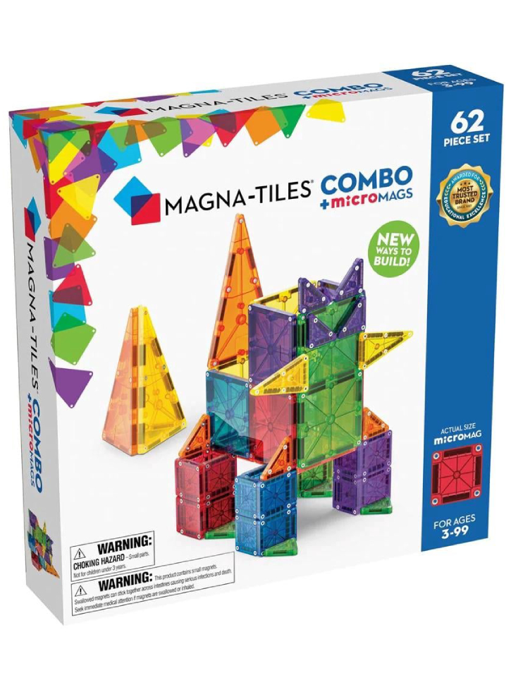 Magna-Tiles microMAGS Combo 62 pcs (90294)