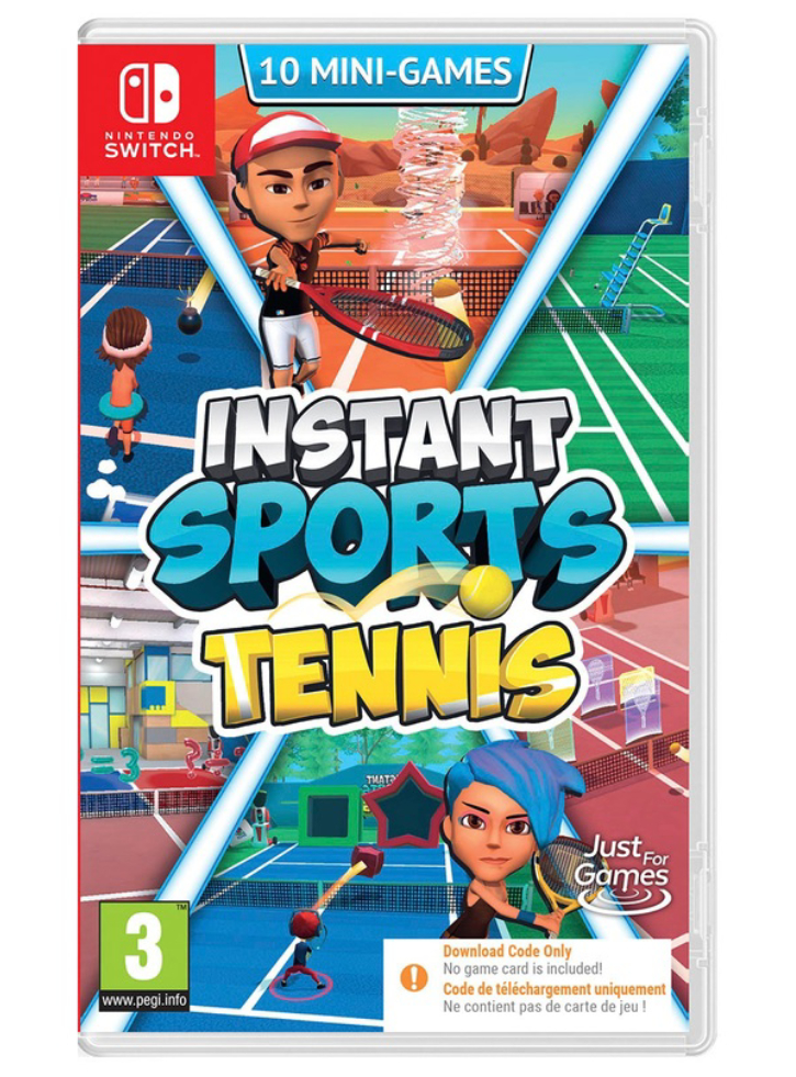 Instant Sports Tennis (Code in a Box ) - Nintendo Switch