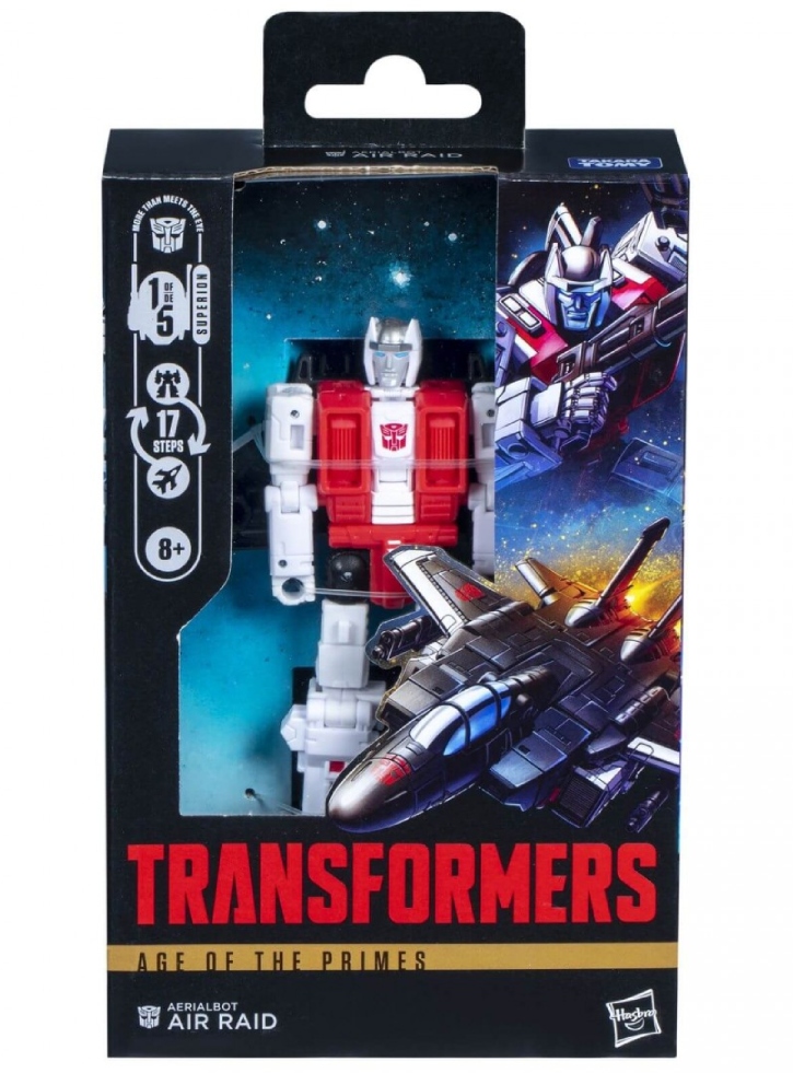 Transformers Age of Primes Deluxe Class Air Raid Phigoura Drases 14cm (G1023)