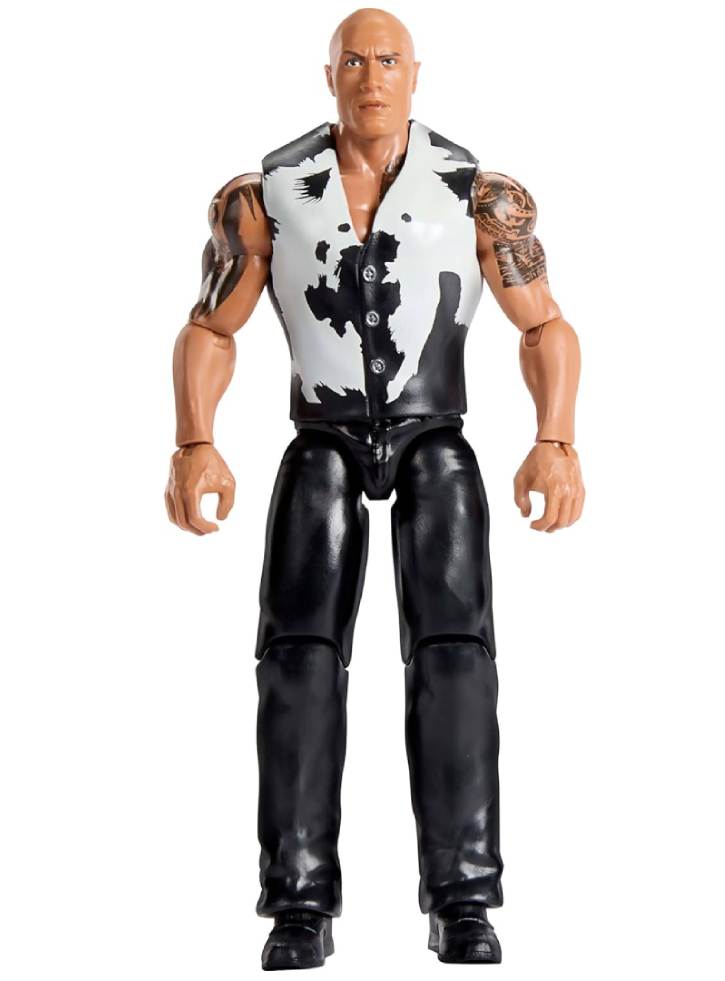 WWE Main Event Series The Rock Ac 15cm (JGD30)