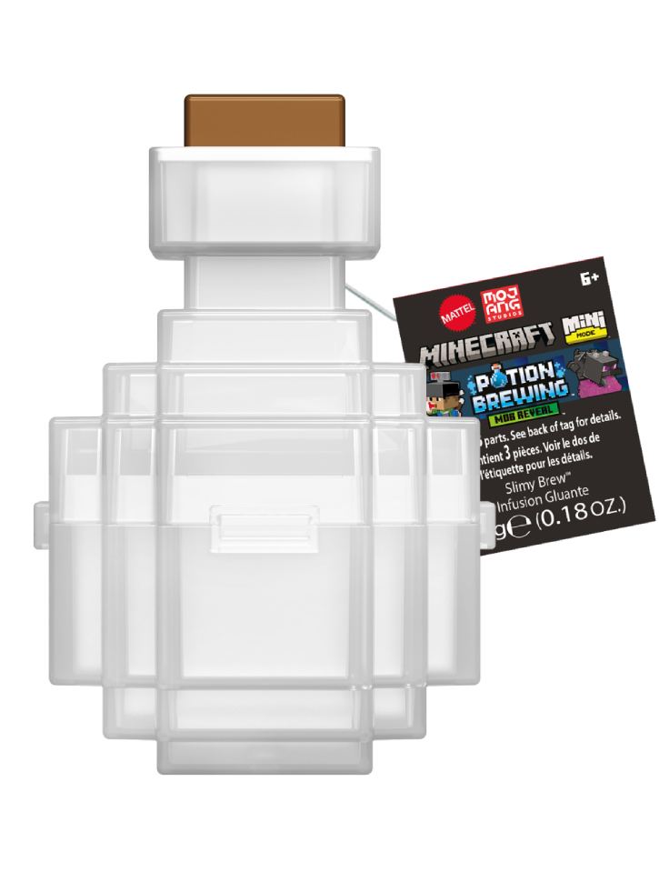Minecraft Mini Mode Potion Brewing Slimy Brew White (JCD09)