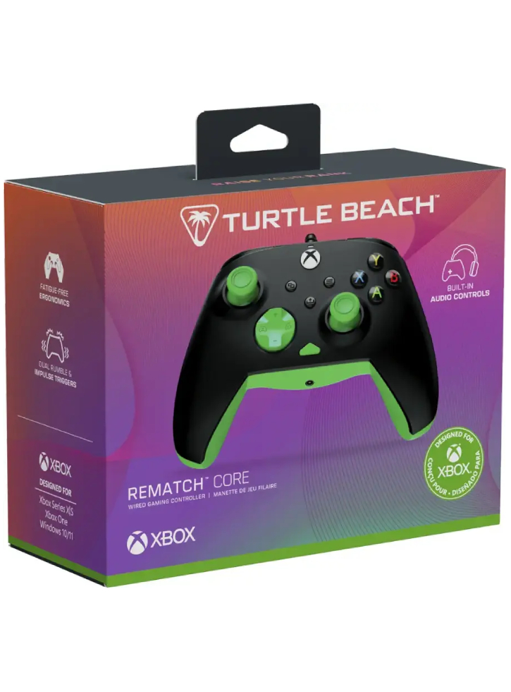 Turtle Beach Rematchtm Core Black/Green - Xbox Series X