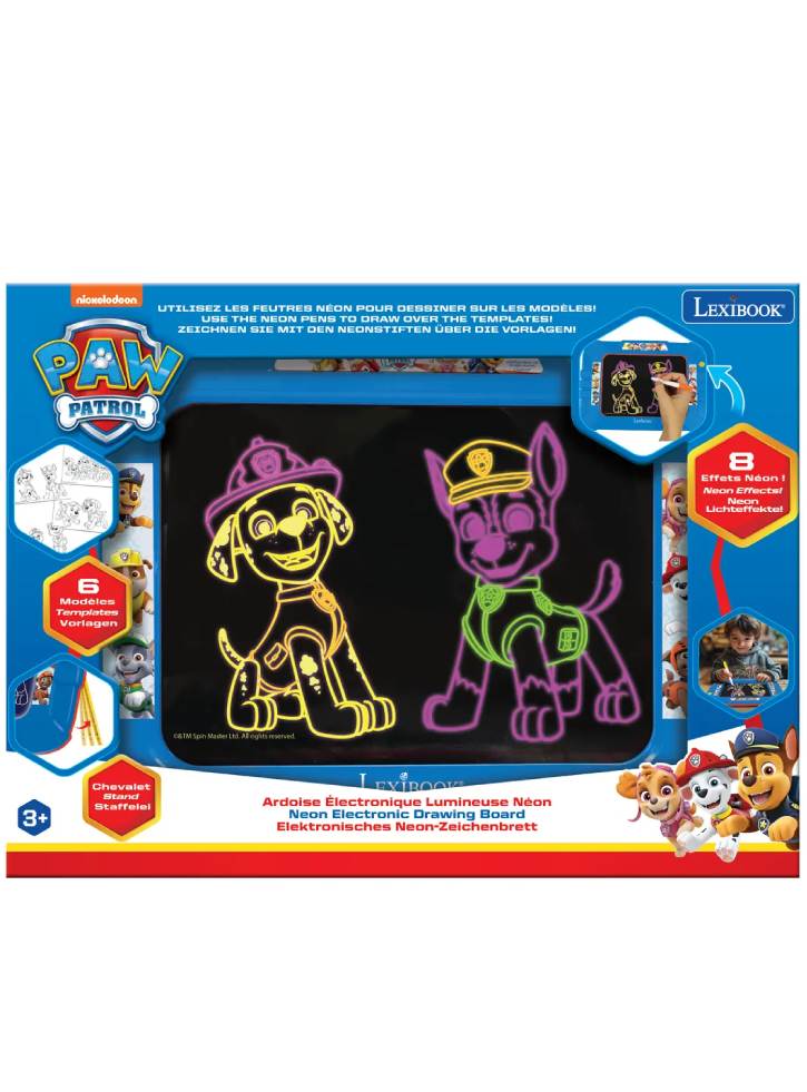 Lexibook Paw Patrol Neon Luminous Drawing Board (CRNEOPA)