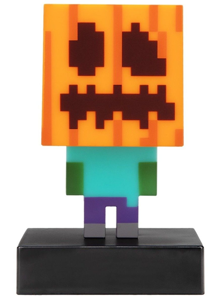 Minecraft Zombie Jack O Lantern Icon Light
