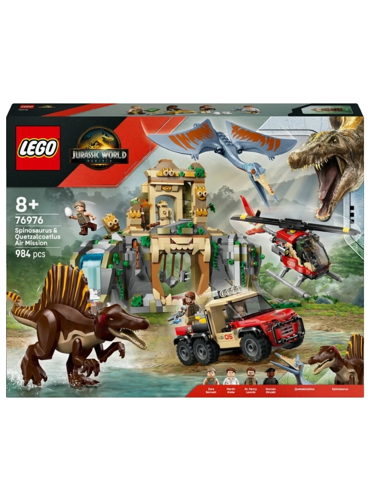 Lego Air Mission Spinosaurus and Quetzalcoatlus (6533327)