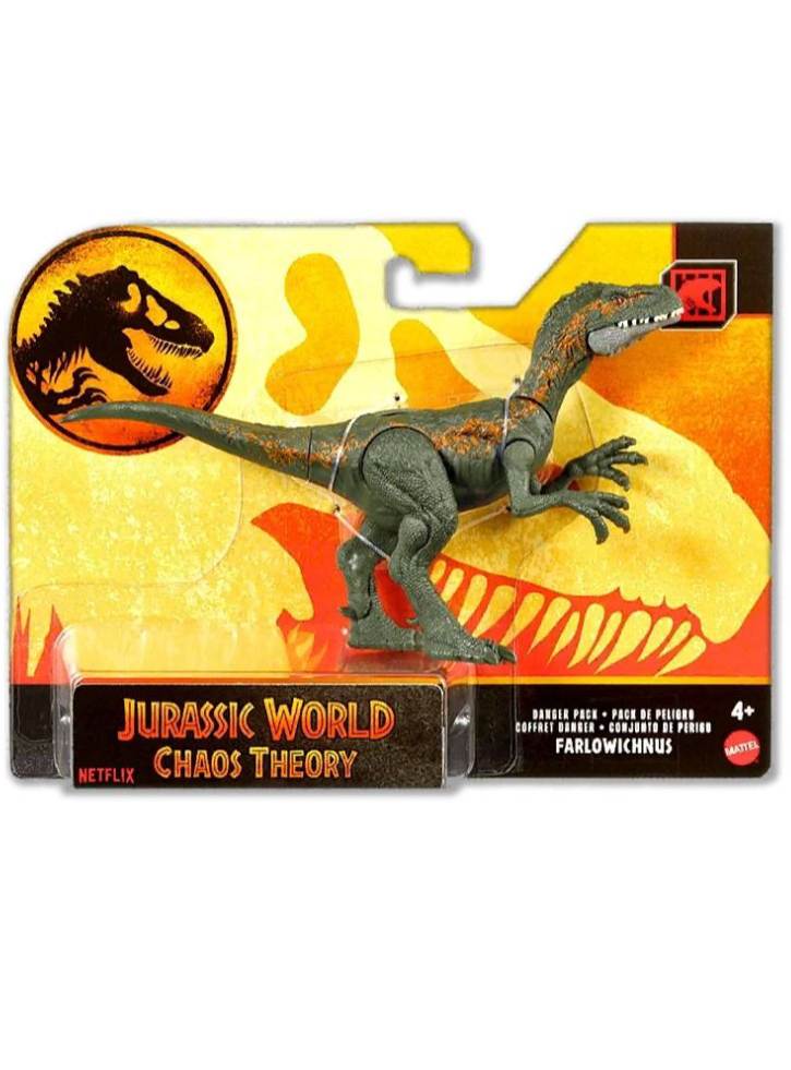 Jurassic World Chaos Theory Farlowichnus Danger Pack (JDW31)
