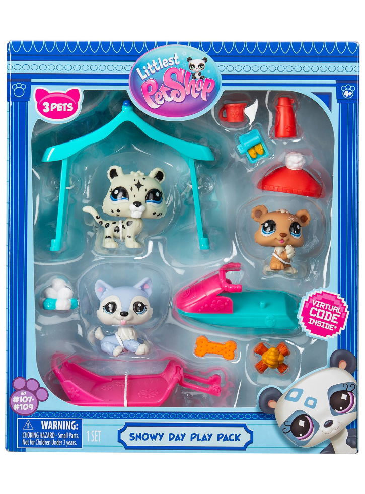 Littlest Pet Shop Snowy Day Play Pk (00534)