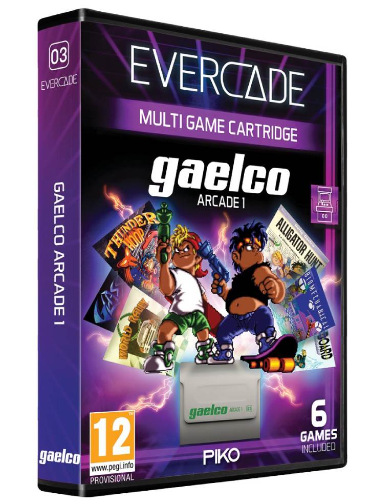 Blaze Evercade Gaelco (Piko) Arcade Cartridge 1 EFIGS