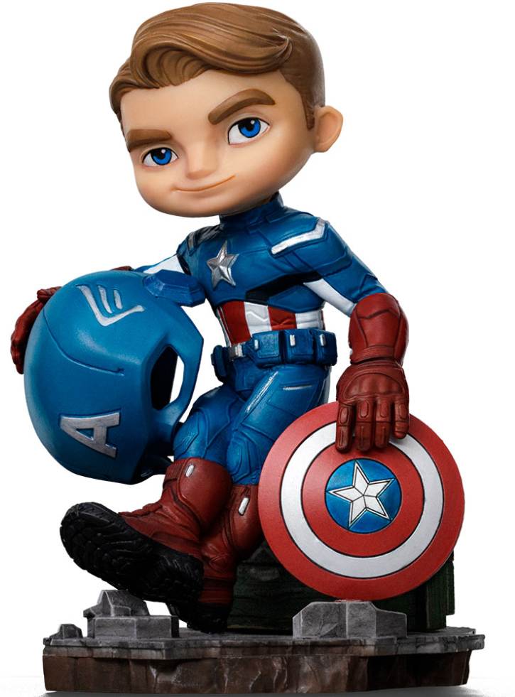 Iron Studios Infinity Saga Captain America Minico 14cm