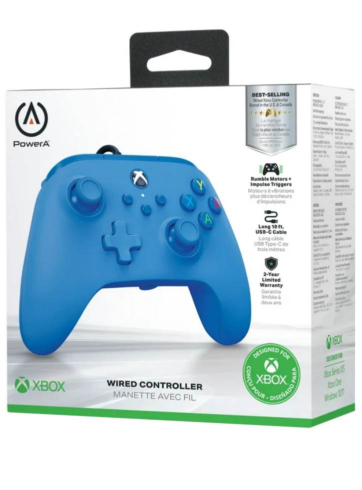 PowerA Wired Controller Blue - Xbox Series X