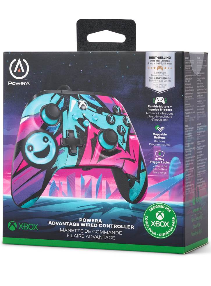 PowerA Advantage Wired Controller Wild Style - Xbox Series X
